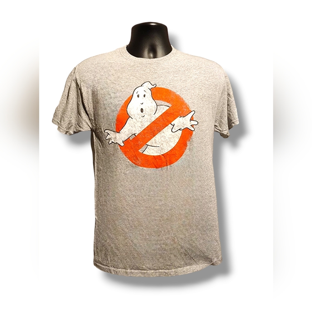 Ghostbusters T-shirt Bundle Ain't Afraid of No Ghost Gray T-Shirt Medium small